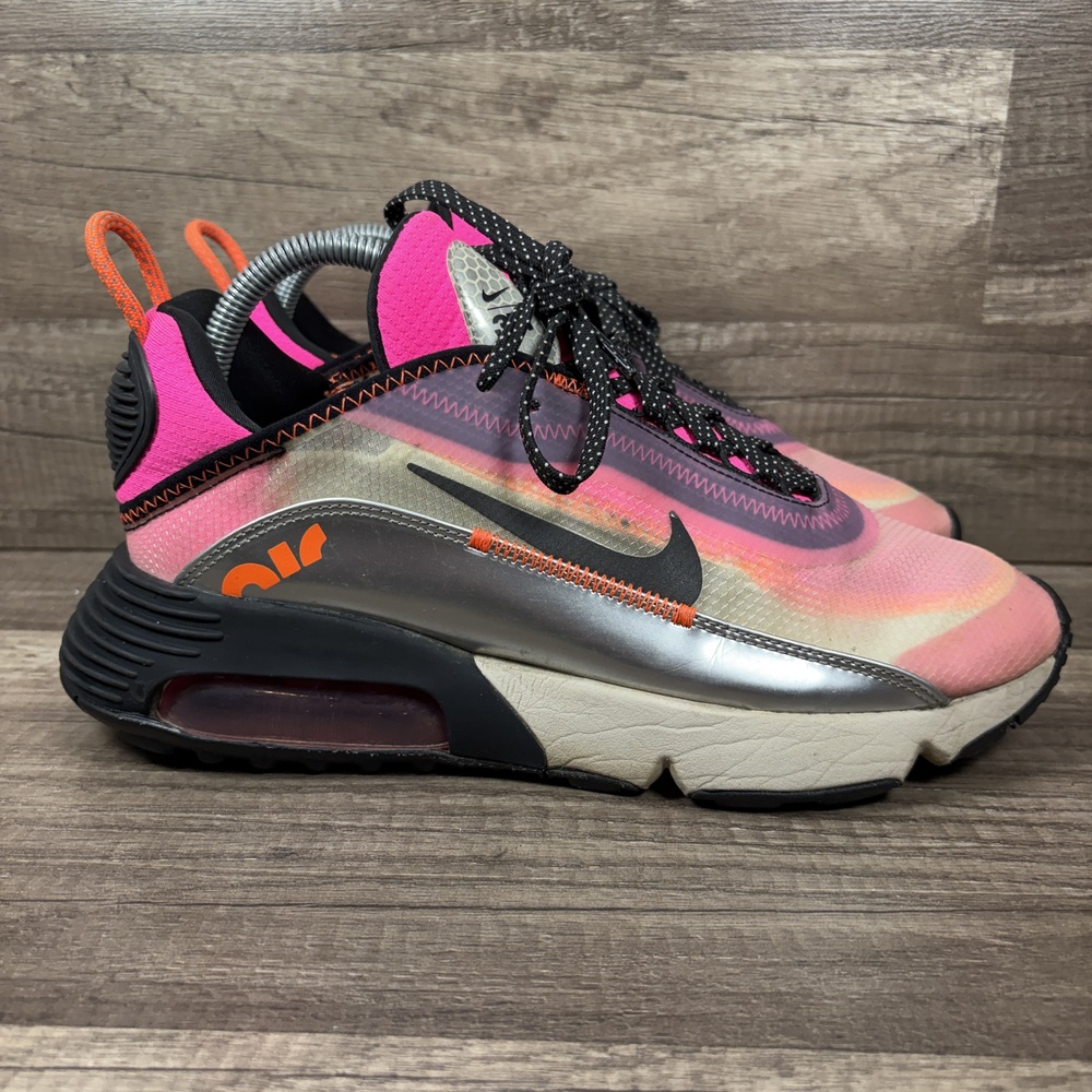Nike Air Max 2090 SE 3M Pink Purple Womens US Size 9.5 CW8611-800 Sneakers - Picture 1 of 10